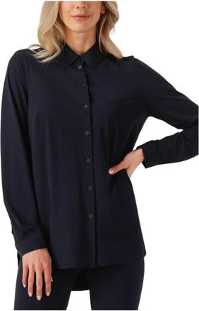 JapanTKY Miya Blouse - Dames - Overhemden - Blauw - XL - Overhemden