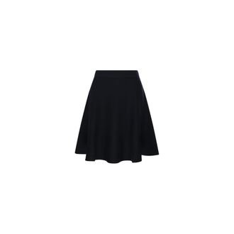 Max Mara Short Skirts, female, Blue, Size: M Navy Blue Ubald Skirt