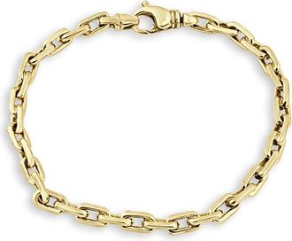 Pompeii3 Mens Rolo Link 14k Gold (26gram) or Platinum (42gram) 5mm Bracelet 8.5