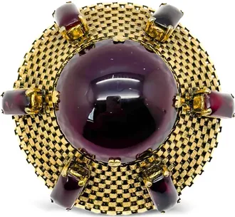 Dior Spilla Sputnik con ametista 1963 - Oro