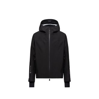 Moncler Moncler Hinterburgs Hooded Gore-tex Ski Shell Jacket, Men, Black, Size: 2