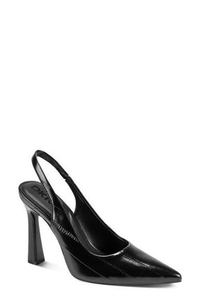 DKNY Caytina Slingback Pointed Toe Pump in Black at Nordstrom, Size 7.5