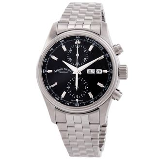 Armand Nicolet MH2 Chronograph Automatic Black Dial Mens Watch A647A-NR-BMA22640A