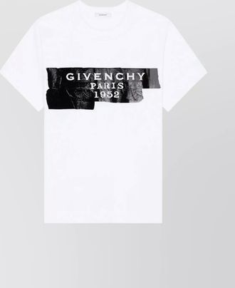 Givenchy cotton logo print t-shirt