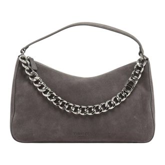 Twinset Donna, Borse, Grigio, Taglia unica, new