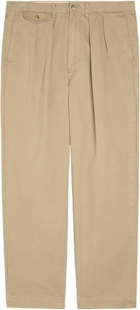 Polo Ralph Lauren Tapered-leg Twill Trousers - Khaki - 38 (W38 / Xxl)