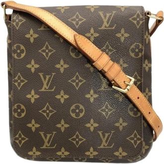 Louis Vuitton Pre-owned Monogram Schoudertas - Dames - Vintage Schoudertas - Bruin - ONE Size - Vintage