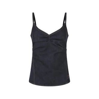 Jacquemus The De-N&icirc;mes Pina Denim Top