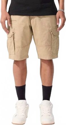 Jordan Craig Cargo Shorts In Kahki