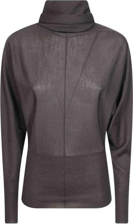 SOEUR Lindsay Roll Neck Sweater - Dames - Coltruien - Bruin - S - Truien & Vesten