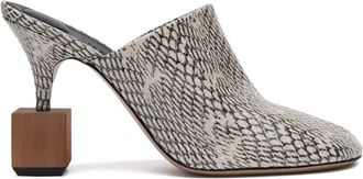 Jacquemus Mules Les Bisou 100mm - Toni neutri