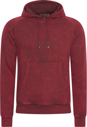 Rusty Neal Gewassen hoodie met een used look