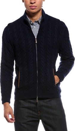 N.Peal N.Peal Richmond Cable 100% Cashmere Cardigan