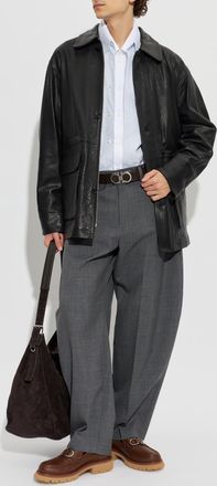 Arma Leather Jacket Mavis, Mens, Black