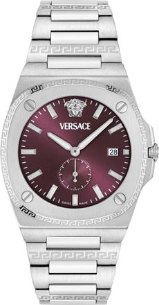 Versace Tolomeo Heren Horloge Zilverkleurig VE0V00125