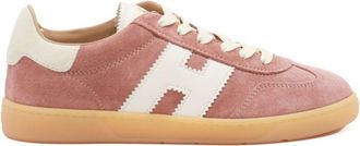 Hogan Pink Low Top Sneakers