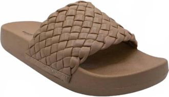 Brand Black Womens Nosara Kashiba Slides In Camel