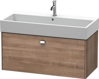 Duravit Duravit Brioso Neceser De Pared, 1 Extra&iacute;ble, 98,4 X 45,9 Cm, Para Vero Air 235010, Color (frente/cuerpo): Ticino Decorado En Madera De Cerezo, Mango 