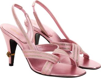 Versace Caged Sandal in English Rose-Gold at Nordstrom, Size 35.5