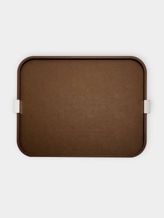 Giobagnara Puccini Leather Tray (19in/49cm)