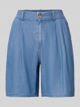 Only Relaxed Fit Jeansshorts aus Baumwoll-Lyocell-Mix Modell BEA in Jeansblau, Gr&ouml;&szlig;e M
