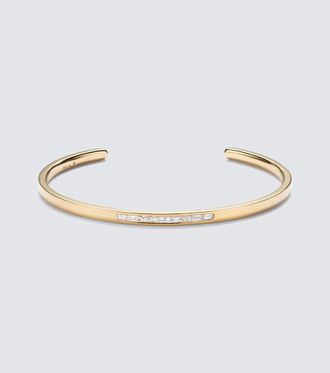 Shay Jewelry 18kt gold (750/1000) bangle with diamonds