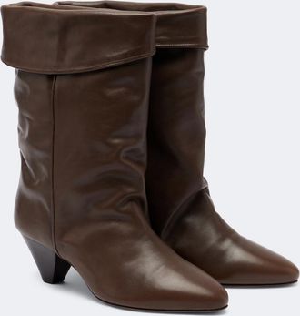 Isabel Marant Dalby leather ankle boots