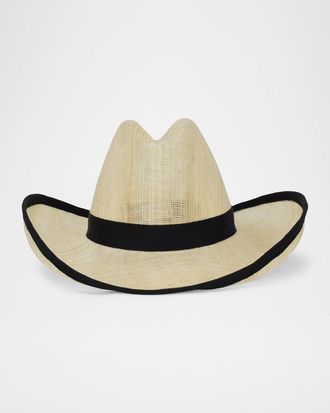 Gigi Burris Millinery Belle Sinamay Cowboy Hat