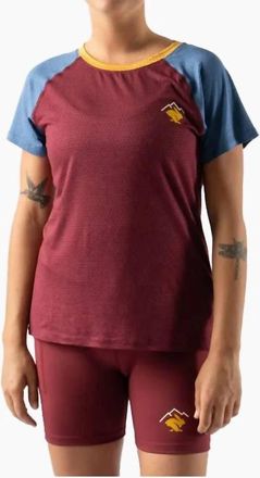 Rabbit Ez Perf Short Sleeve Trail Tee In Tawny