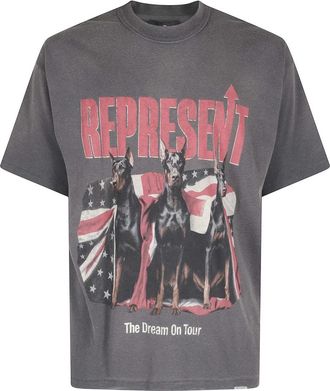 Represent Dream On Tour T-shirt - Heren - T-shirts - Grijs - M - Tops