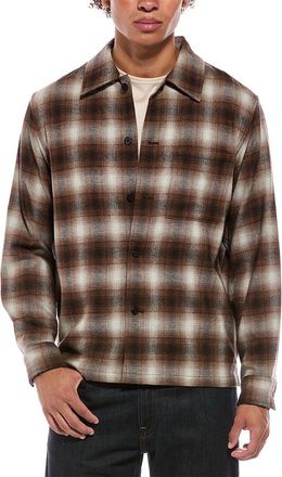 Theory Jesi Wool-Blend Shirt