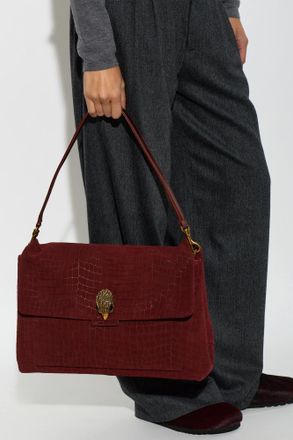 Kurt Geiger Celia XL Shoulder Bag, Womens, Burgundy
