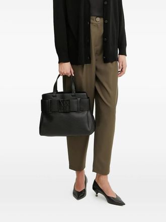 A|X Armani Exchange Pantaloni con pieghe frontali - Verde