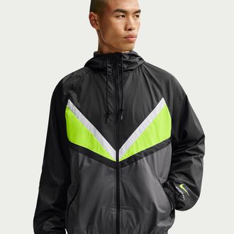 Nike Mens Nike Sportswear Windrunner Lined Jacket in Black | IV4852-011