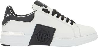 Philipp Plein BlackWhite Logo Sneakers