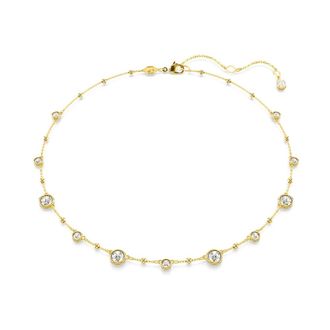 Swarovski Elegante Imber Kristal Ketting - Dames - Kettingen - Geel - ONE Size - Accessoires