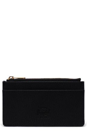 Herschel Oscar II Vegan Leather RFID Wallet in Black at Nordstrom