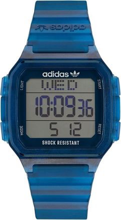 adidas Digital One GMT Horloge - Heren - Horloges - Blauw - ONE Size - Accessoires