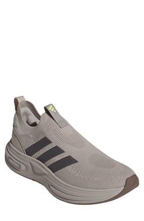 adidas Cloudfoam Cuxxion Slip-On Sneaker in Light Brown/Grey/Alumina at Nordstrom Rack, Size 11.5