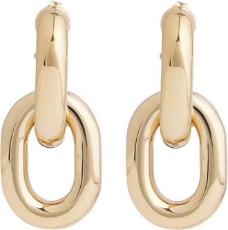 Paco Rabanne XL Link Drop Earrings - Gold - One Size