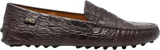 Tod's Gommino Loafer - Dames - Loafers - Bruin - 36 EU - Su&egrave;de - Schoenen