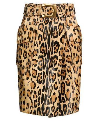 Balmain PARTES DE ABAJO - Faldas midi en YOOX.COM