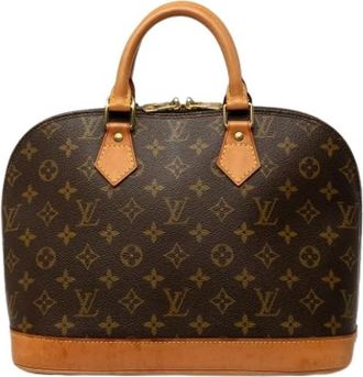 Louis Vuitton Pre-owned Alma PM - Dames - Vintage Handtas - Bruin - ONE Size - Vintage