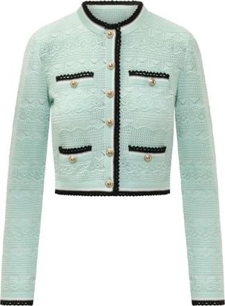 Self Portrait Donna, Maglie, Verde, XS, new