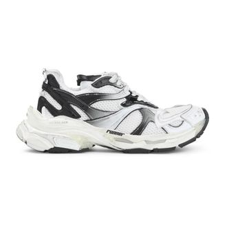 Balenciaga Schoenen, Heren, Veelkleurig, 41 EU, Leer, Runner 2 Sneakers