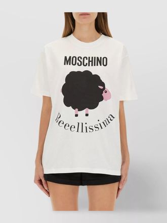 Moschino logo print t-shirt