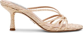 Steve Madden Edna-Raf Sandal NAT RAFFIA