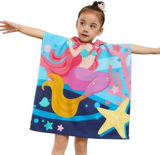 OEM Bata De Ba&ntilde;o Infantil - Supersuave - Muy Absorbente - Apta Para Ni&ntilde;os Y Ni&ntilde;as - Longitud 0-120 Cm - Modelo B