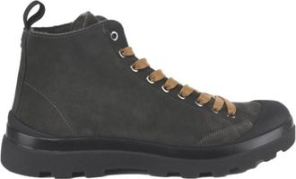 Panchic Su&egrave;de Veterlaarzen - Heren - Veterlaarzen - Groen - 40 EU - Su&egrave;de - Schoenen