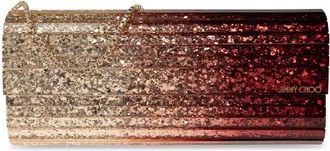 Jimmy Choo London Sweetie Clutch Bag - Dames - Clutches - Rood - ONE Size - Leer - Tassen